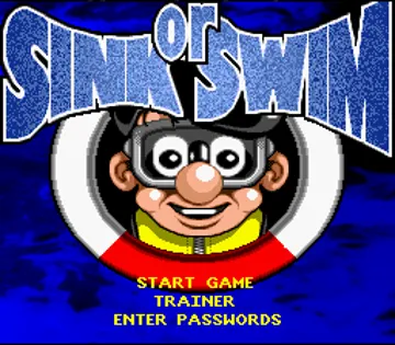 S.O.S - Sink or Swim (USA) screen shot title